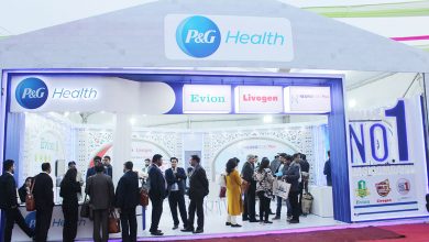 P&G exhibition stall