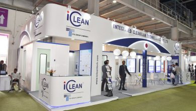 exhibition stall design for Iclean