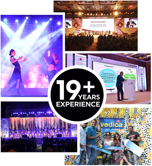 best corporate event management company in delhi - 19 year Experience